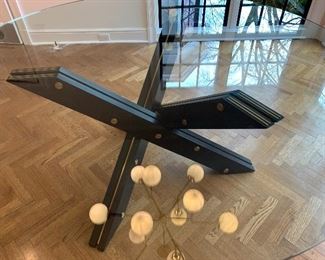 Close up view of the meticulous detail of the Spider Table. Zoom in to see the endless detail this table offers