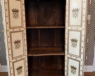 View of inside view of shelving