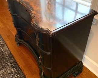 View of Top of Distressed dresser