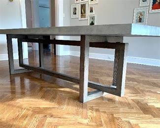 The unique interlocking planes of reclaimed panes are evident in this picture.