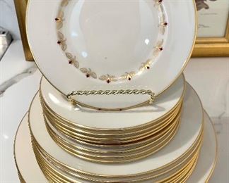 $300  Romance by Lenox China set includes: 8 dinner plates, 8 salad, 9 butter, 8 cup/saucer, serving dish