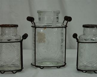 Glass Canisters
