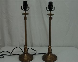 Bronze Plated Lamps
