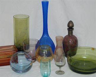 Colorful Glass Lot
