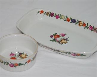 French Porcelain Dishes
