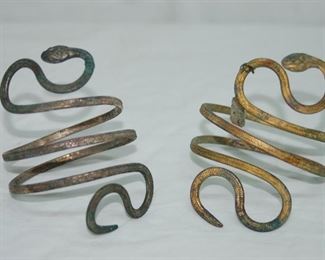 Copper Snake Coils

