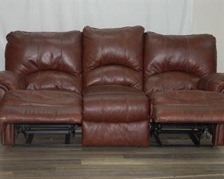 Leather Recliner Couch
