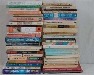 Fiction, poetry, spirituality, psychology, group Facilitation instruction book collection
