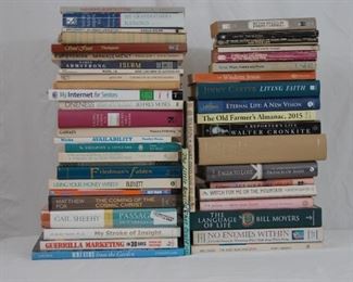 Poetry, philosophy, spirituality book collection
