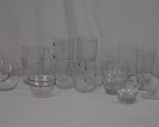 Collection of glasses
