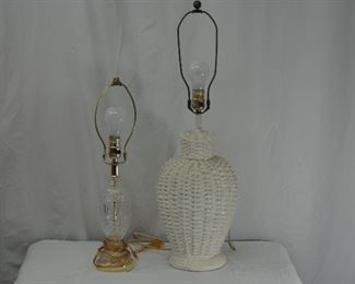 Pair of lamps
