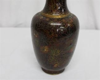 Brown Cloisonné Vase 3
