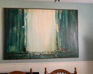 Carlo of Hollywood painting 48X60