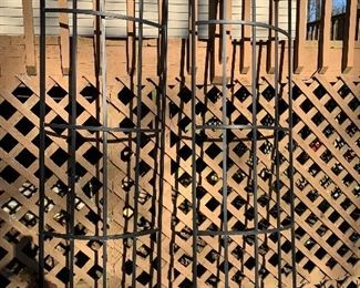 Metal trellis