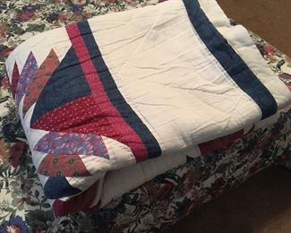 Hand-sewn quilt!