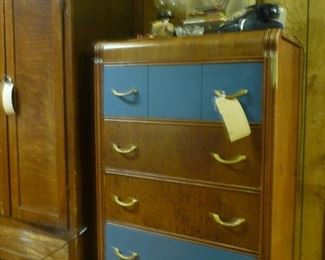 Vintage Waterfall Chest of Drawers!  
