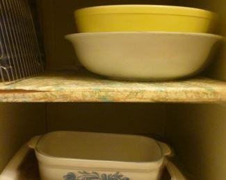 Corning Ware and Pyrex 