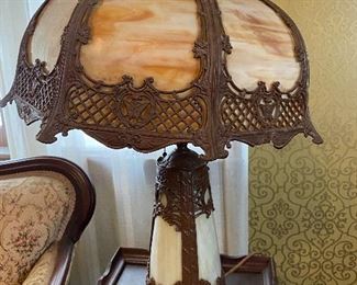 Beautiful lamp with shade issues