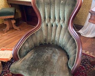 Victorian lady's chair