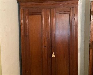 Large Eastlake wardrobe