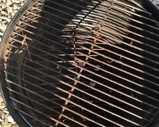 #1) $30 - Weber 15 inch round, portable charcoal grill, 