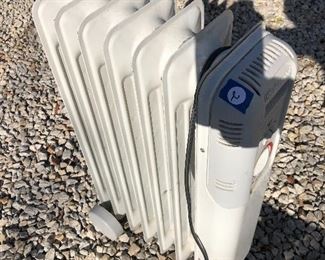 #2) $20 - Lakewood portable, radiator-style electric heater, 2 feet tall.