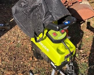 #26) $75 - Sunjoe electric wood chipper plus shredder