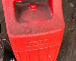 #33) $15 - Coleman fuel lantern with case