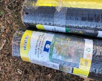 #37) $50 - Tenax, two 100-foot rolls of deer net