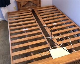 #49) $150 - Brand New Solid Wood Futon.  Mattress Not included.  