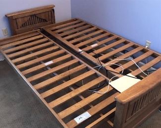 #49) $150 - Brand New Solid Wood Futon.  Mattress Not included.  