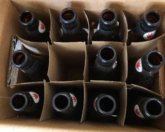 #73) $25 - 13 cases of beer bottles for beer making apparatus.  