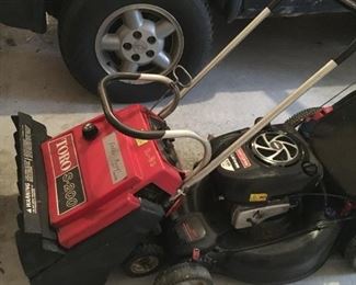 . . . a nice Toro snow blower