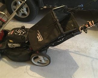 . . . a self-propel lawn mower