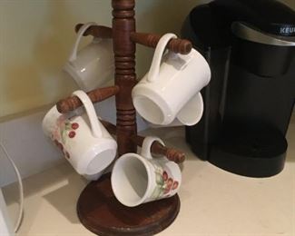 . . . mug rack and mugs