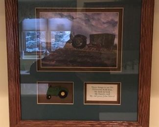 . . . . a nice piece of John Deere memorabilia