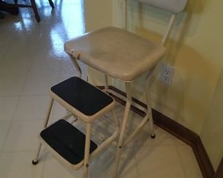 . . . a vintage step stool