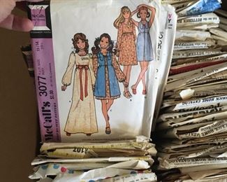 . . . one of a slew of Butterick and other sewing patterns