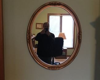 . . . a beautiful mirror -- goofy guy in mirror not for sale