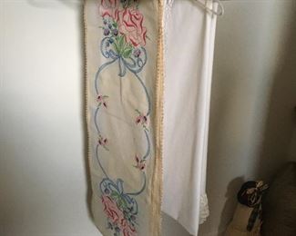 . . . some of the vintage linens for sale