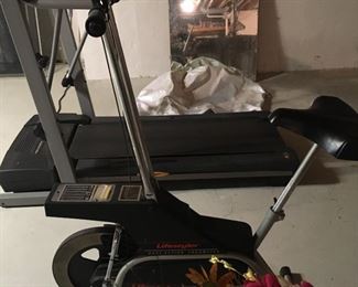 . . . an exercise bike