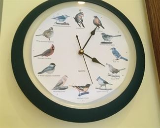 . . . . a bird clock
