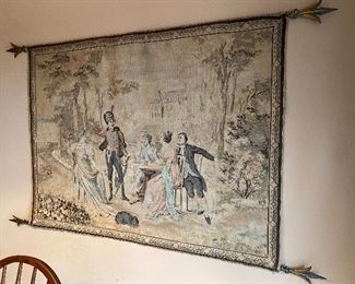 2. Tapestry, about 3 x 4 feet $45