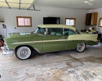 1956 Belair - 5076 miles - Beautiful condition and fully-loaded! A dream car! $35,000