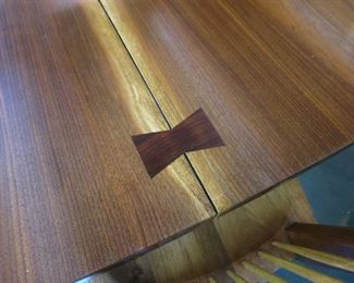 Nakashima Conid Dining Table, Butterfly Detail