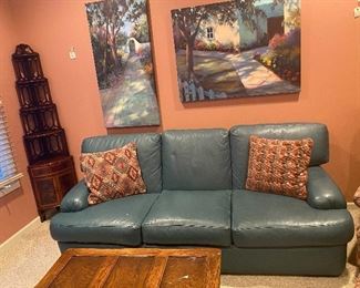 Leather sofa 250