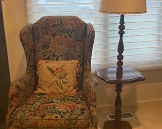Pair wing chairs 95 each