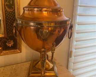 Antique copper coffee pot 200