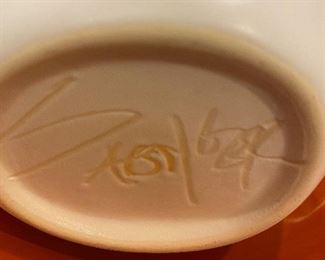 Mid Century Peter saenger pottery Nesting tea set 300