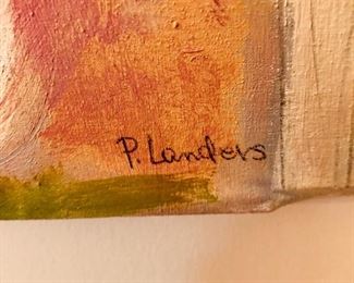 Original watercolor P Landers 450